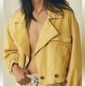 WE THE FREE (WTF) CROPPED CORDUROY JACKET